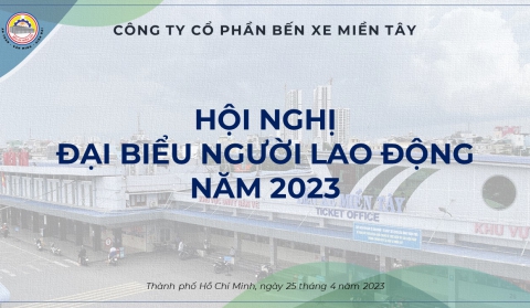 HỘI NGHỊ ĐẠI BIỂU NGƯỜI LAO ĐỘNG NĂM 2023